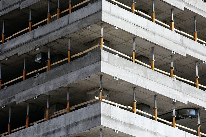 Property development under construction